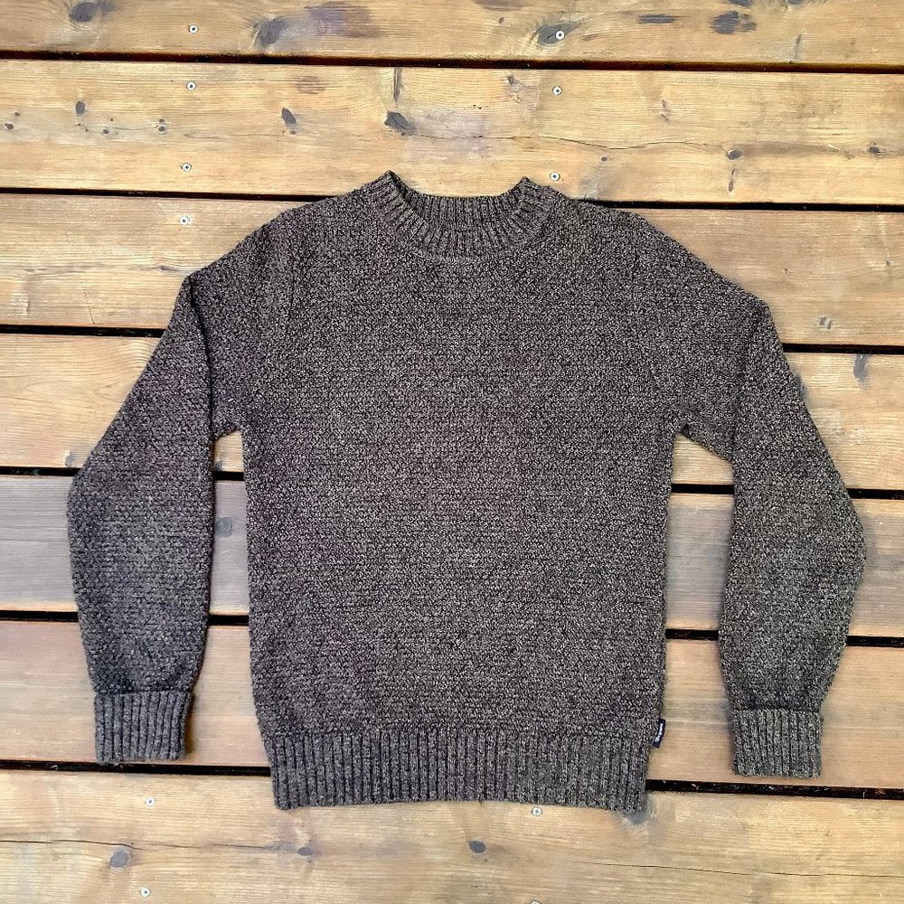 Brixton Neptune Sweater, size S, gray-brown
